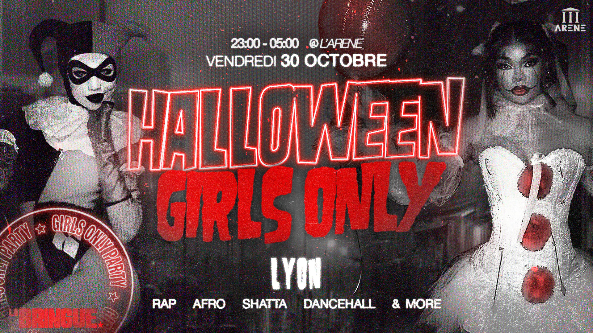 La Bringue - Halloween Girls Only - Lyon