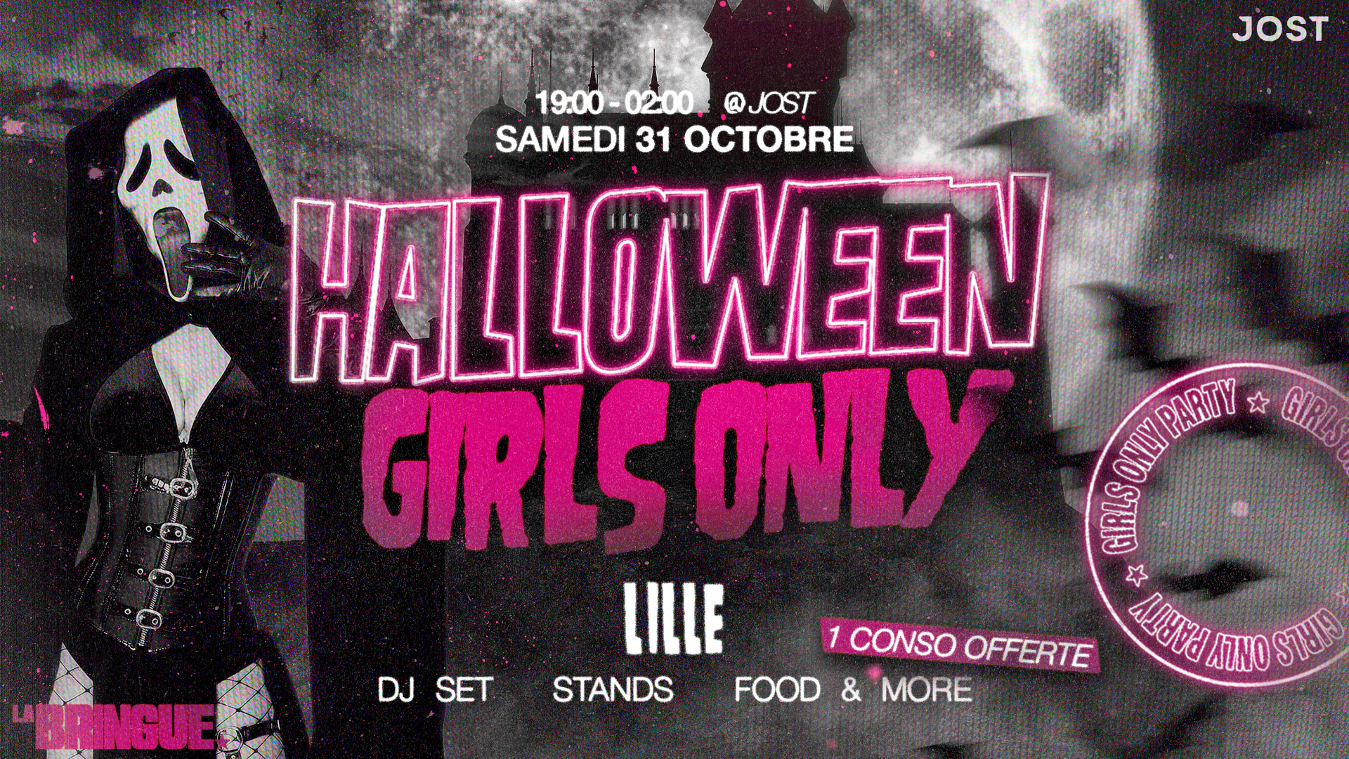 La Bringue - Halloween Girls Only - Lille