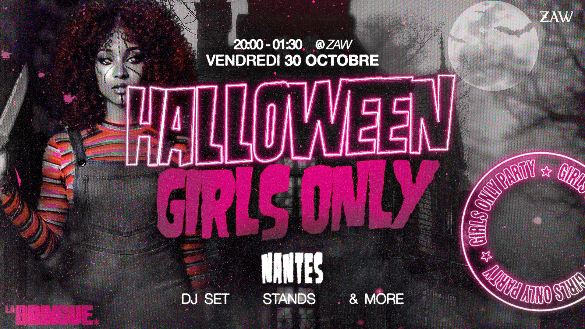 La Bringue - Halloween Girls Only - Nantes