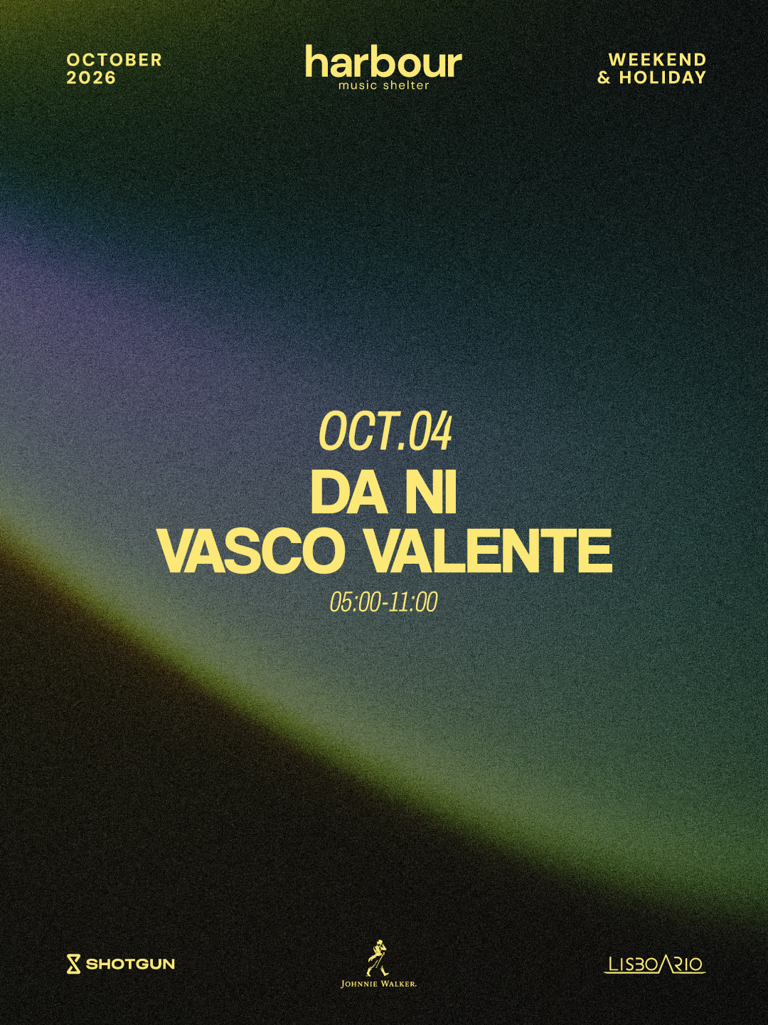Harbour With Vasco Valente And Da Ni 05h-11h
