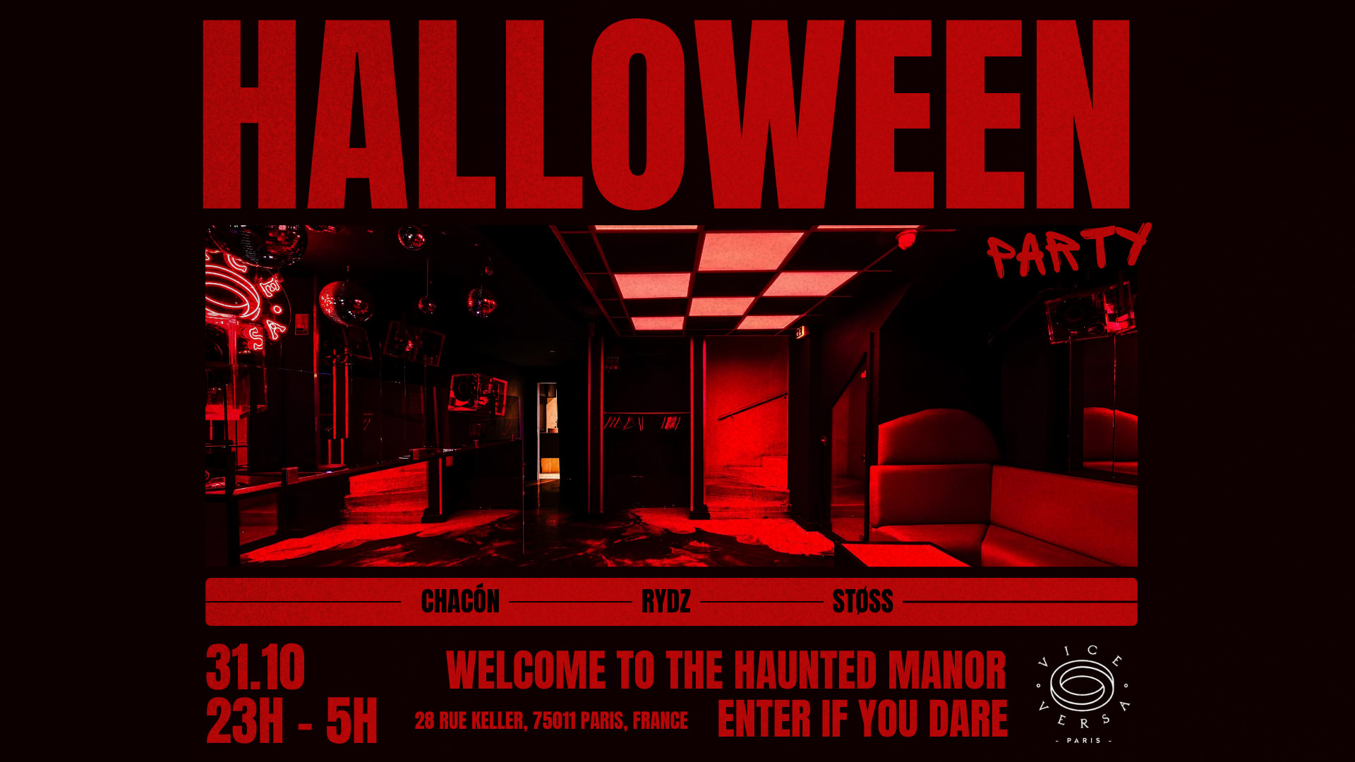 Halloween Party By Rydz, Chacón & Støss
