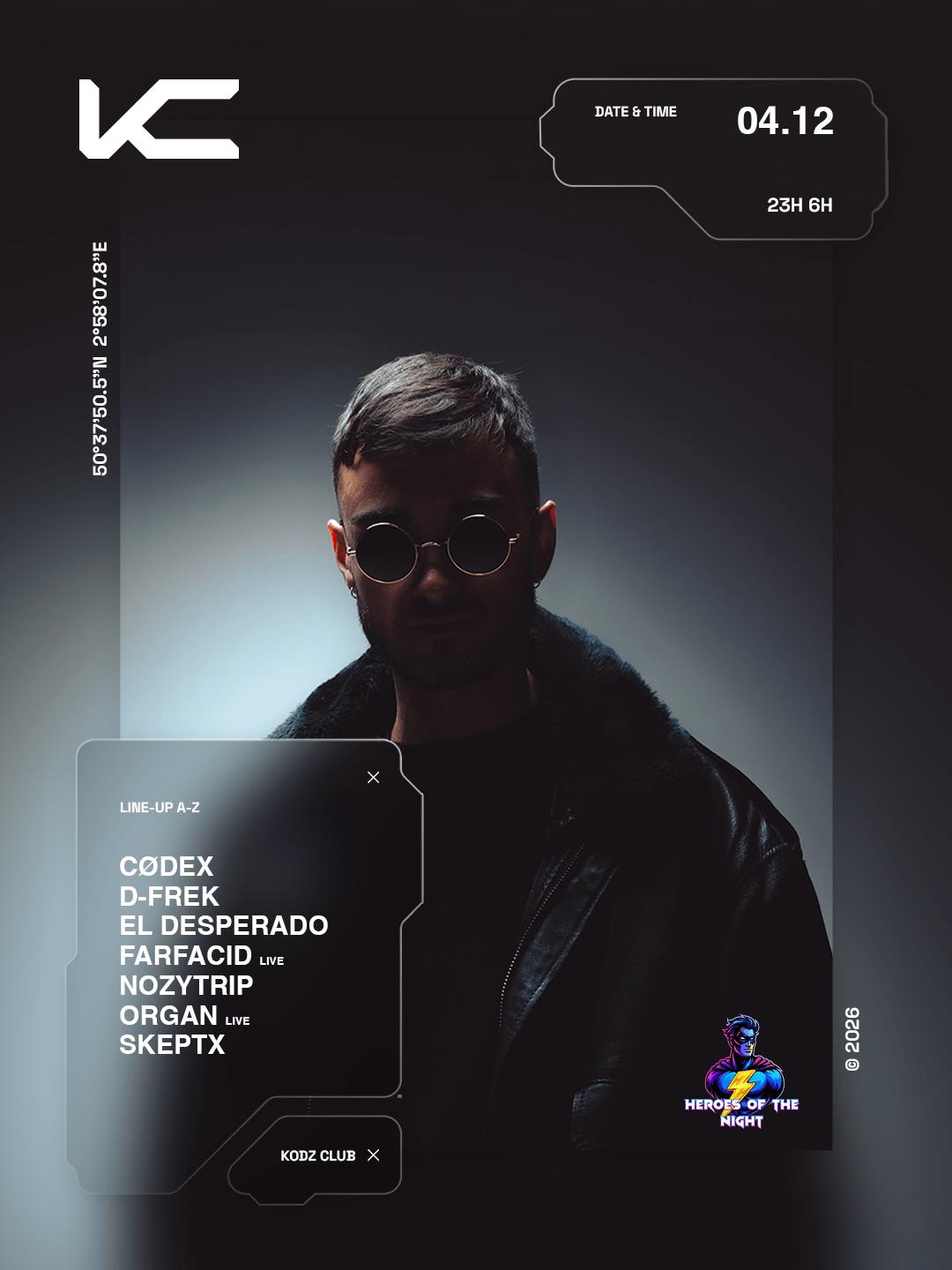 Kodz X Hotn Presents : D-Frek, El Desperado, Farfacid & More