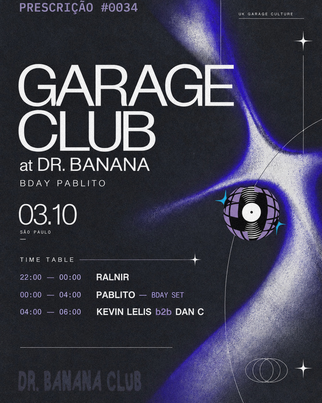 Garage Club At Dr. Banana · Bday Pablito