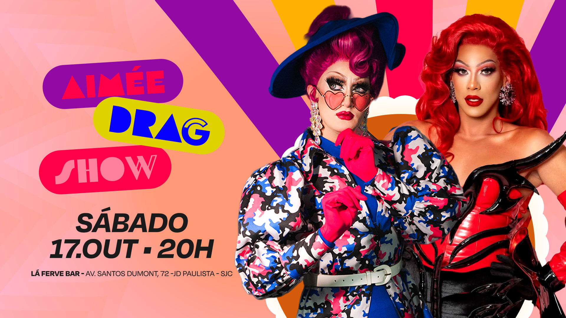 Aimée Drag Show Com Desirée Beck No Lá Ferve