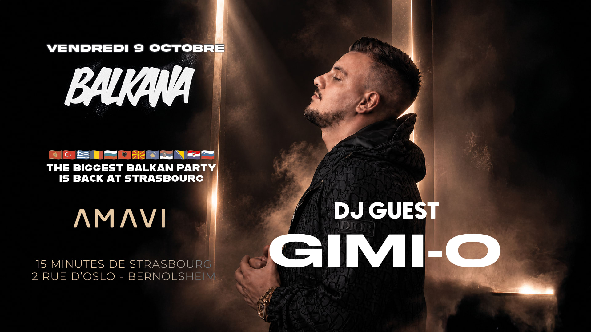Balkana - Amavi Strasbourg - Dj Gimi O