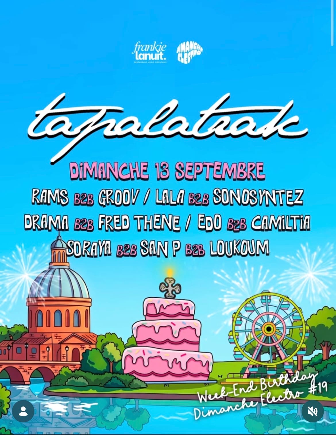 Tapalatrak Special Birthday W/ La Wo Marseille & Friends