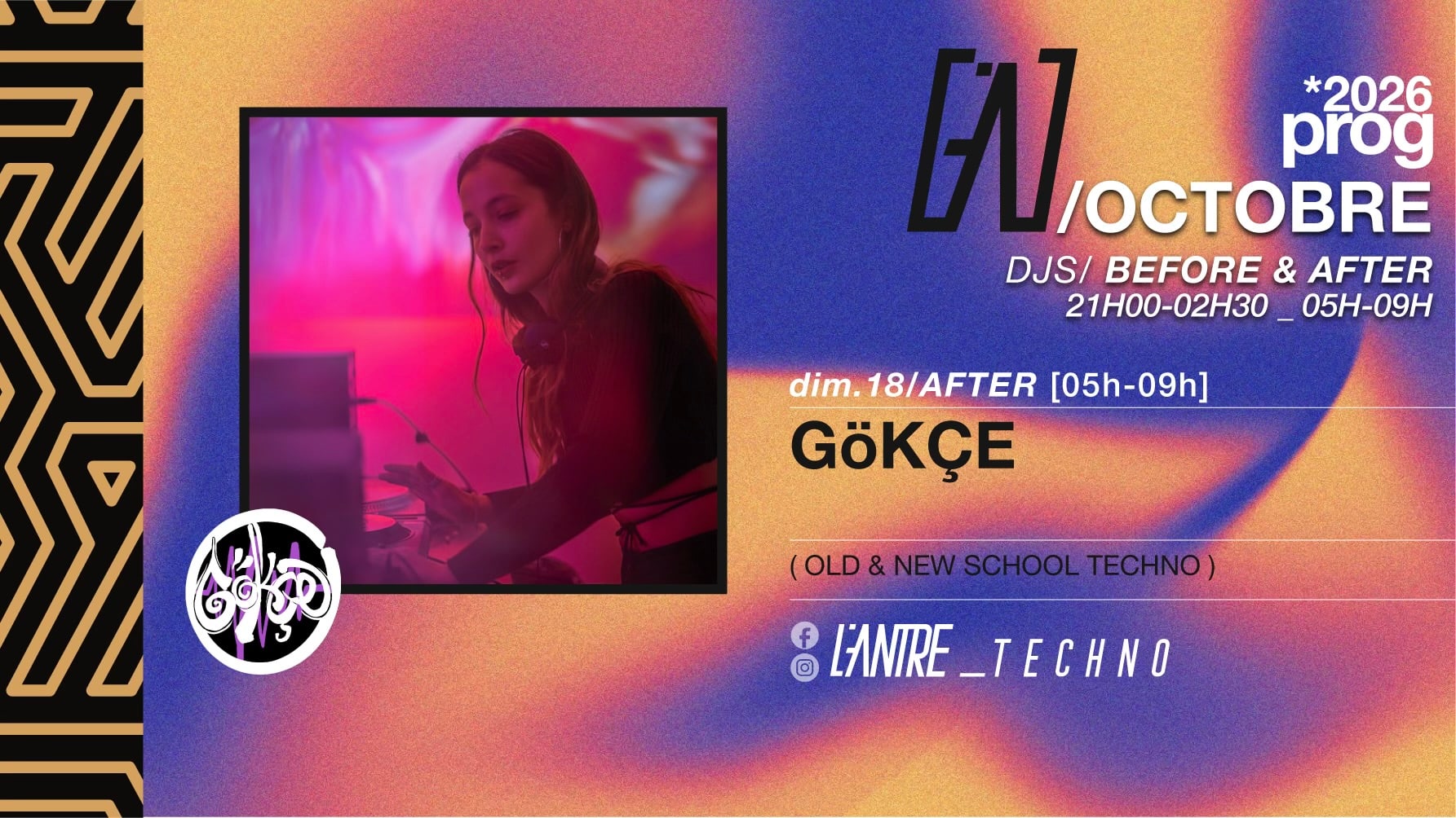 Gökçe — Old & New School Techno