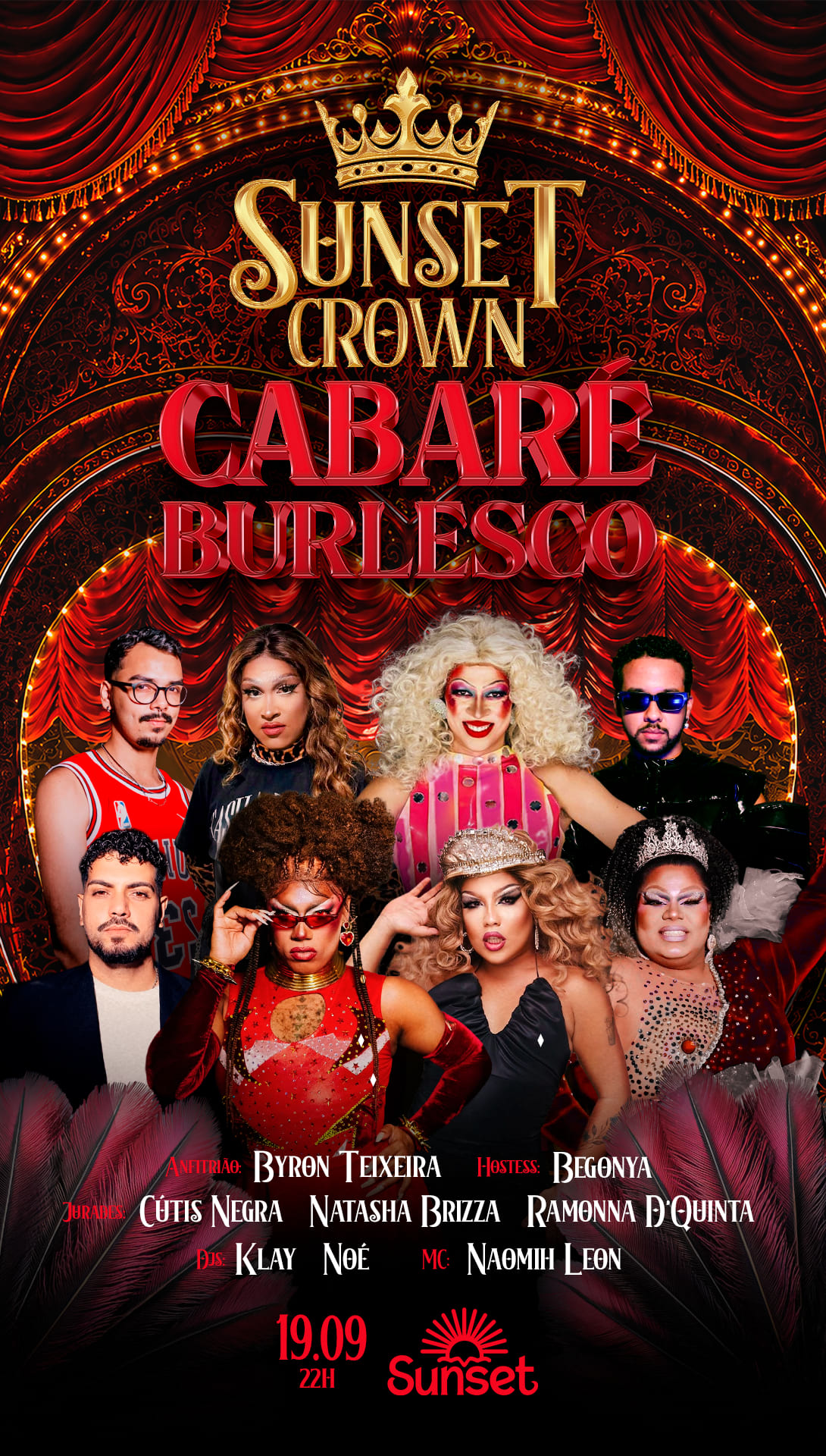 Sunset Crown Cabaré Burlesco