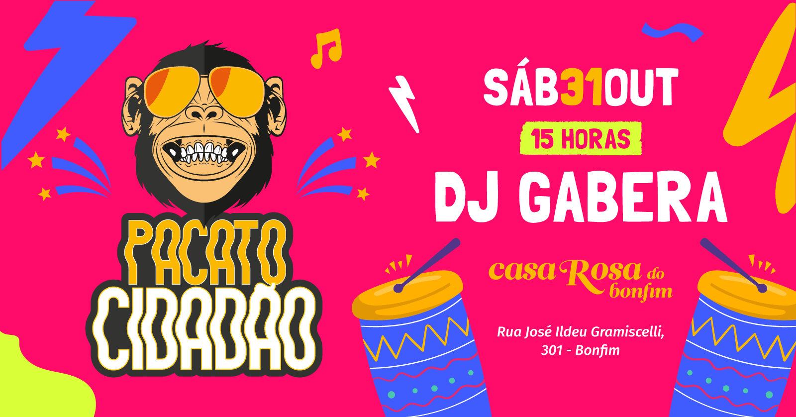 Bloco Pacato Cidadão E Dj Gabera