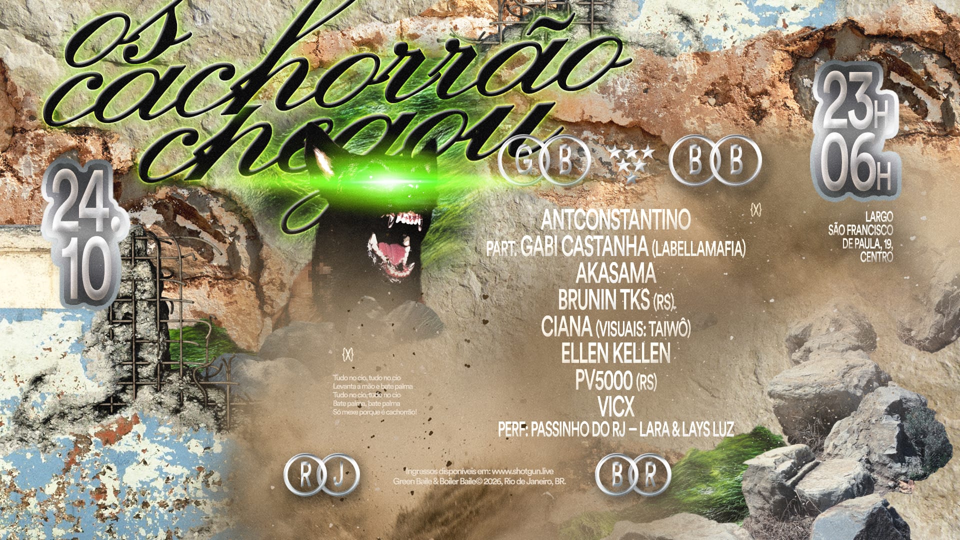 Green Baile X Boiler Baile - Rio De Janeiro