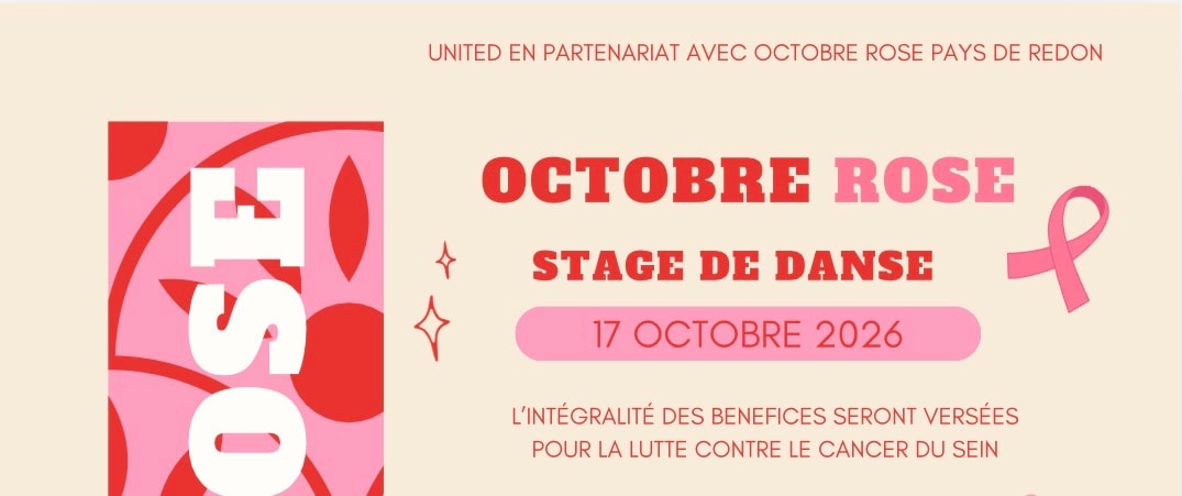 Stage De Danse Octobre Rose Redon