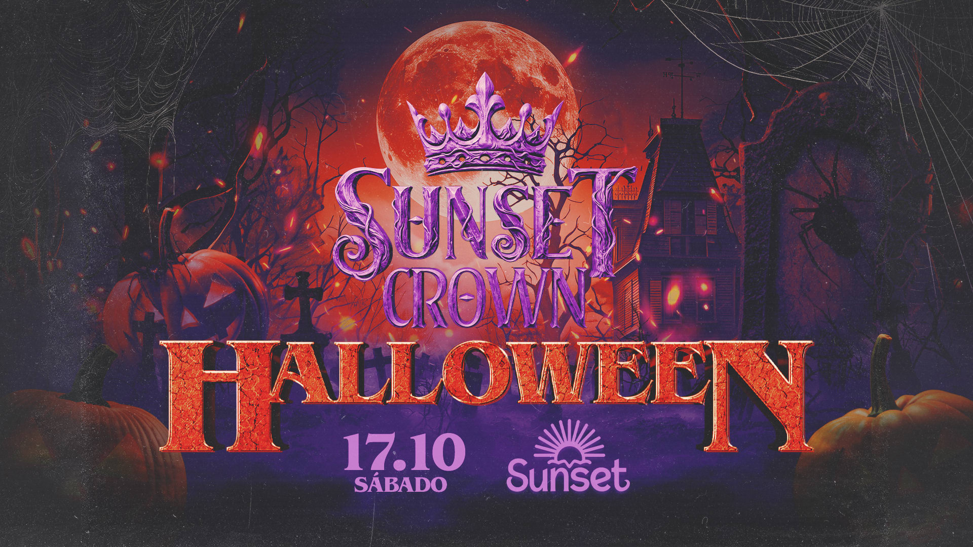Sunset Crown Halloween
