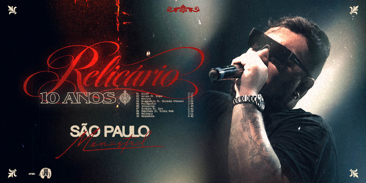 Menestrel - Turnê Relicário 10 Anos - São Paulo