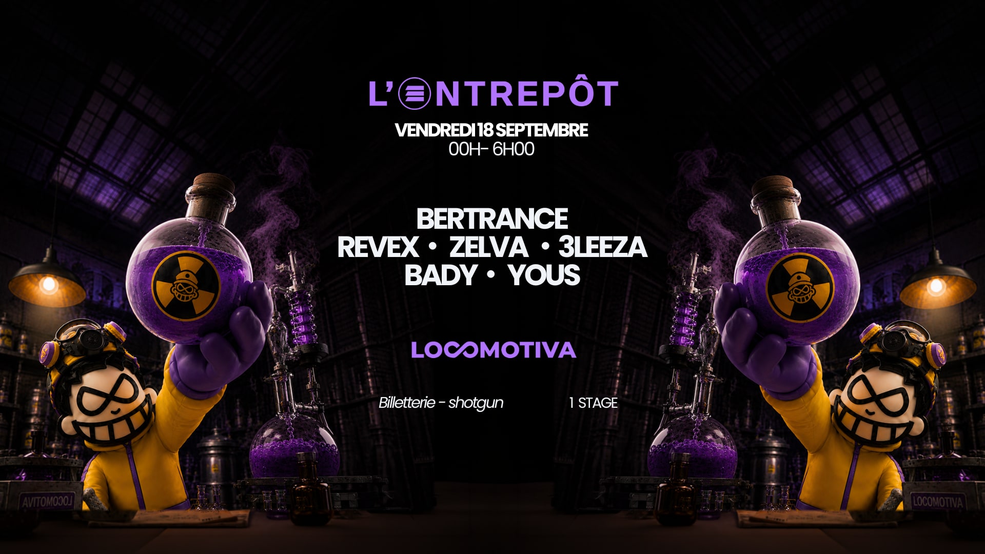 Locomotiva : 3leeza, Revex, Bertrance And More