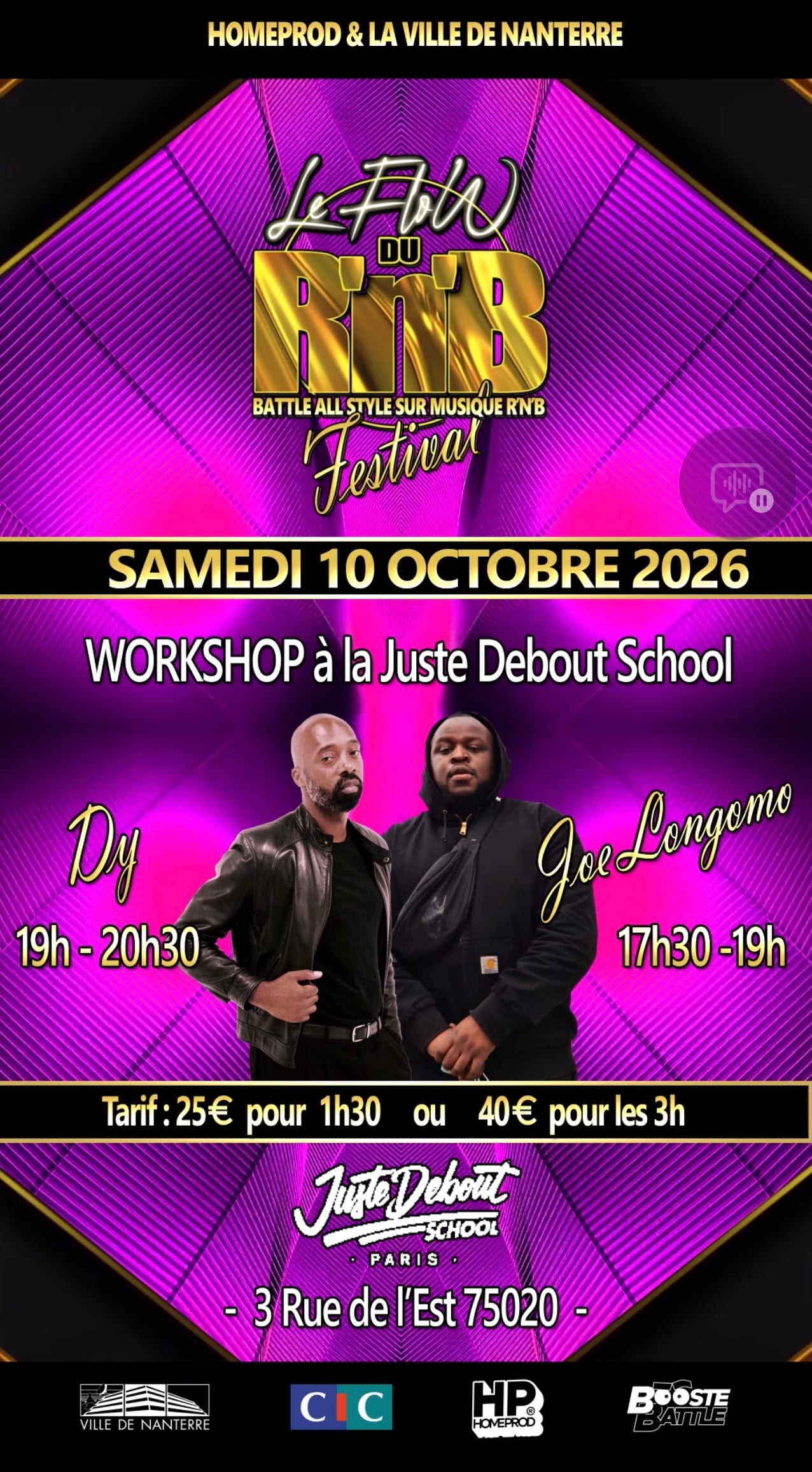 Workshop Jury Le Flow Du Rnb