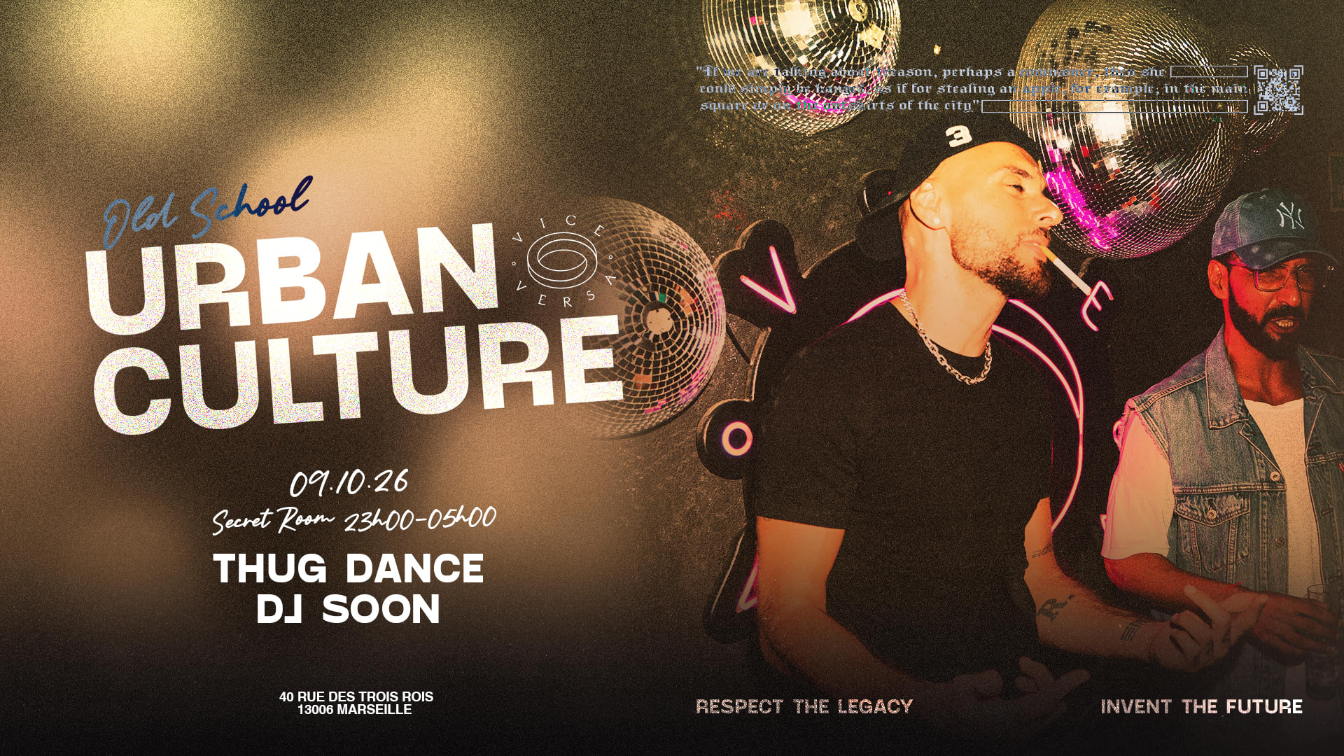 Urban Culture : Thug Dance + Dj Soon