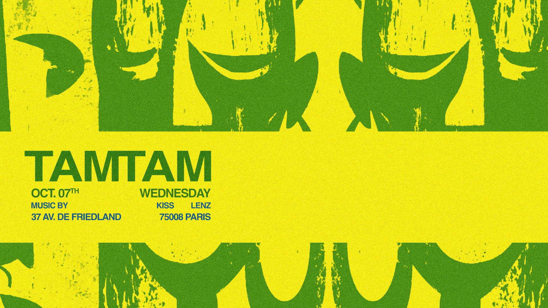Mercredi 07 Octobre - Tam Tam