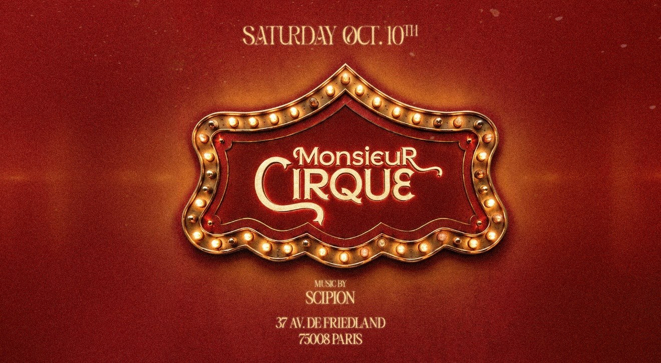 Monsieur Cirque - Samedi 10 Octobre