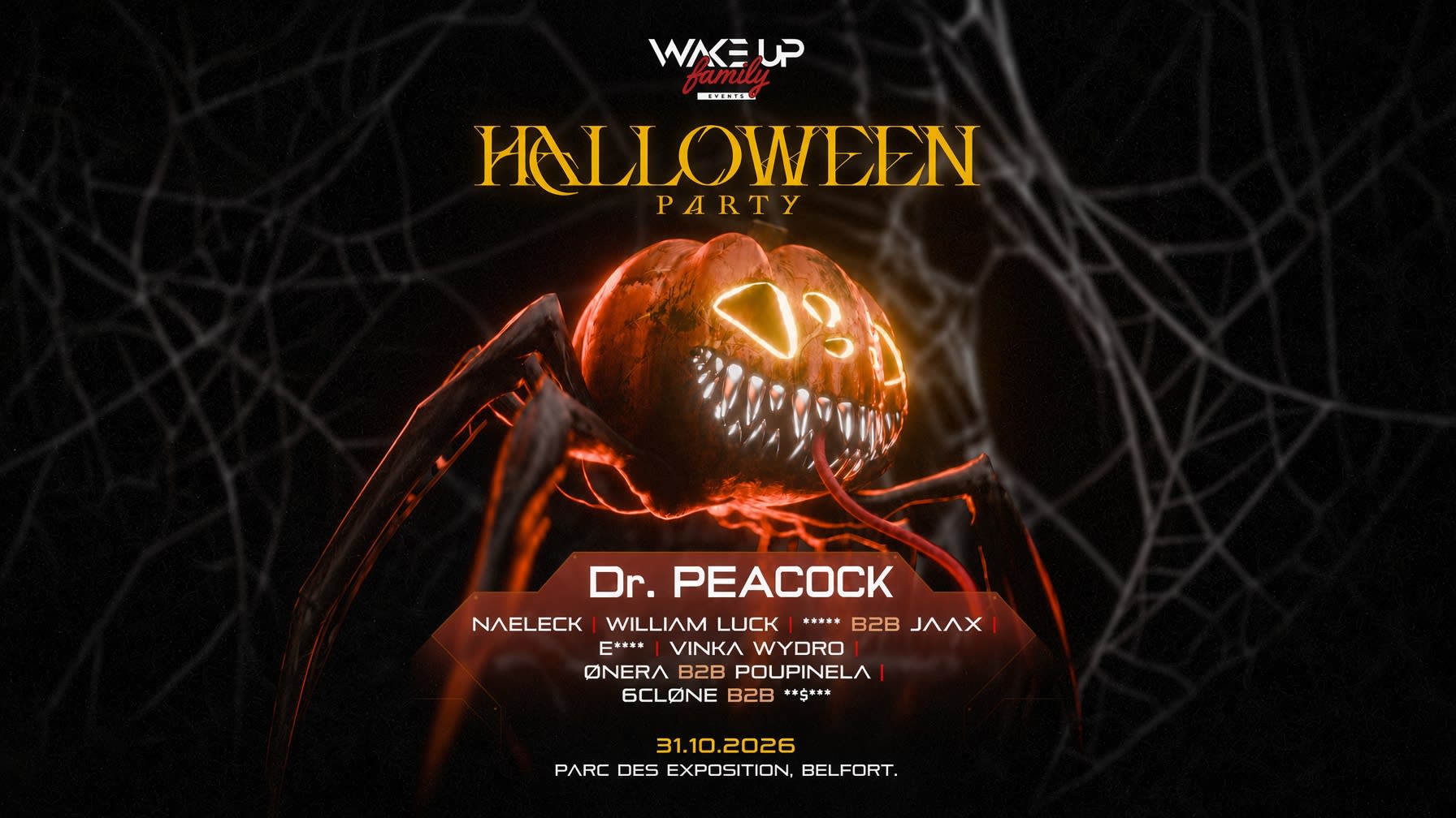 Wake Up Family - Halloween Party