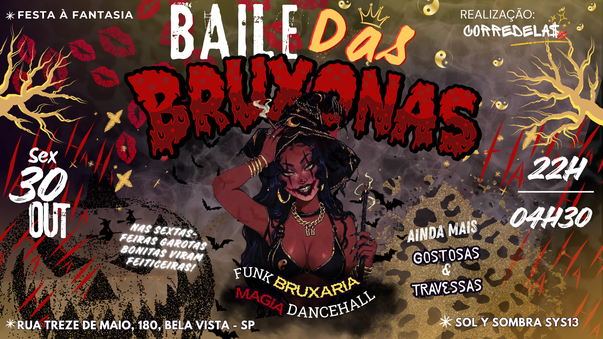 Baile Das Bruxonas - No Sys13