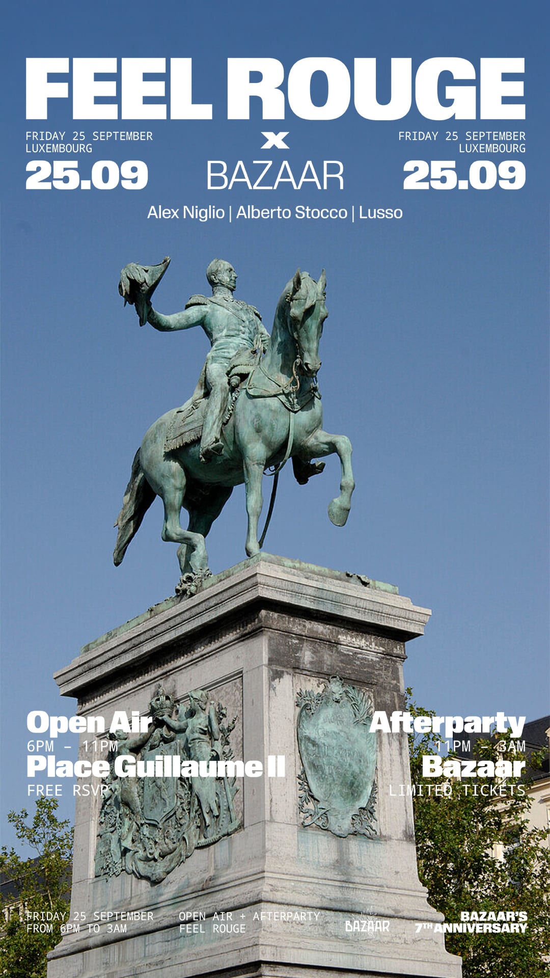 Fr X Bazaar // 25.09 // Open Air