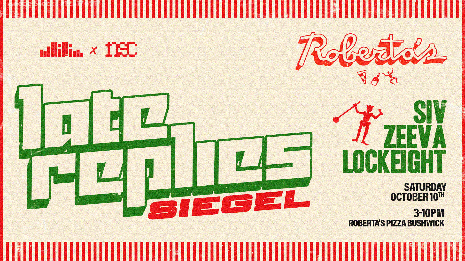 Late Replies @ Roberta's | The Hifi X No Sleep Club
