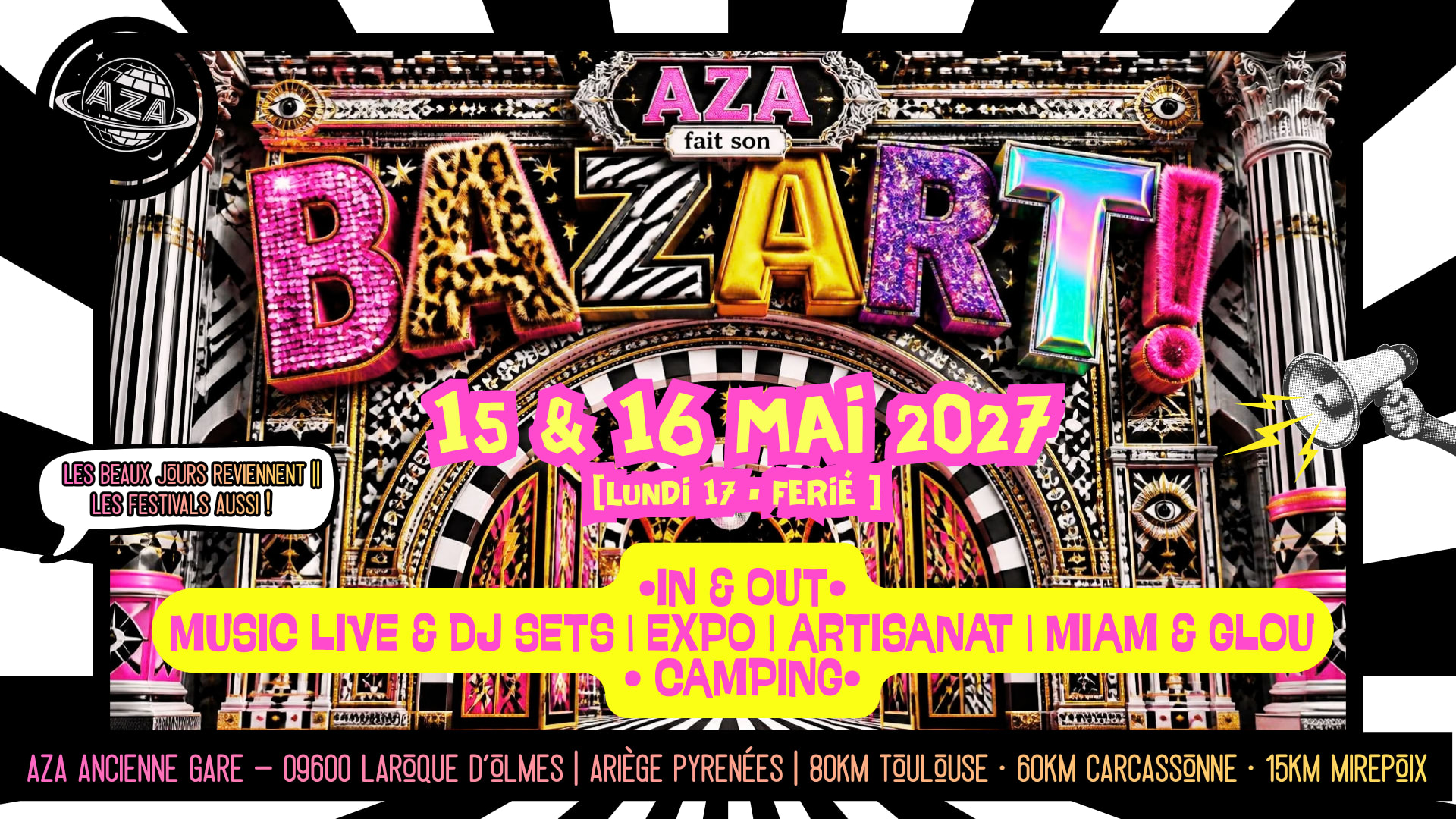 Aza Fait Son Bazart [Art•Music Live & Djsets | Camping]