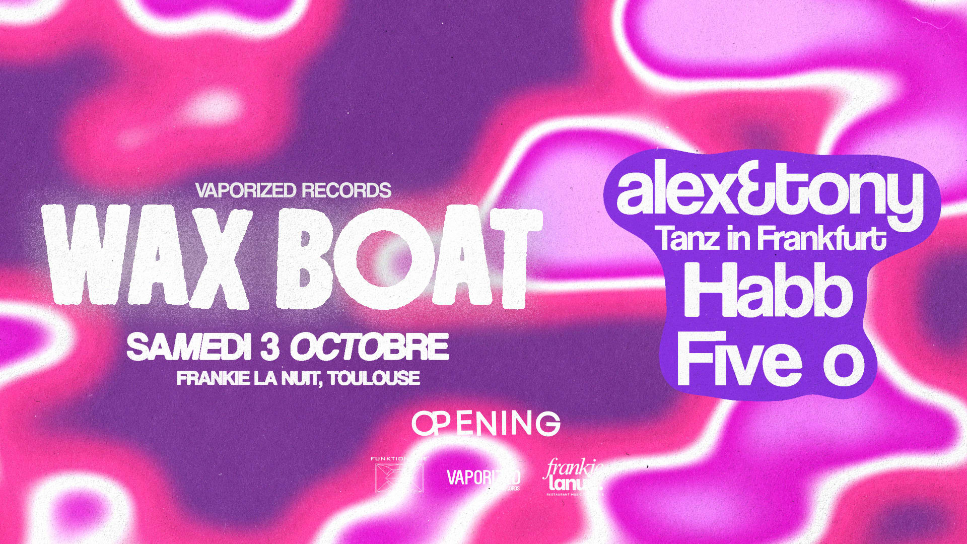 (Entrée Libre Sur Donation) Wax Boat With Alex&Tony