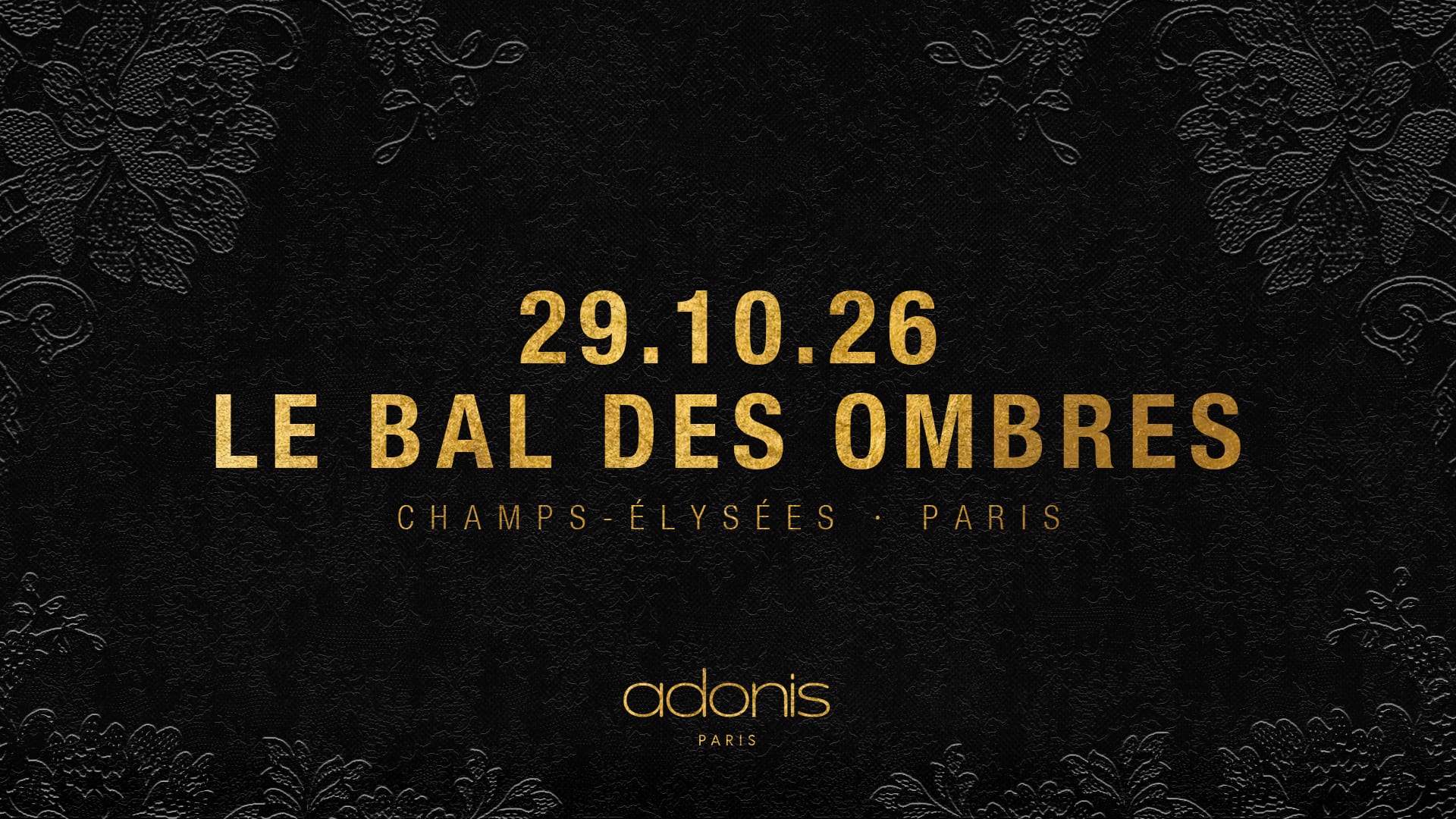 Adonis Acte III - Le Bal Des Ombres