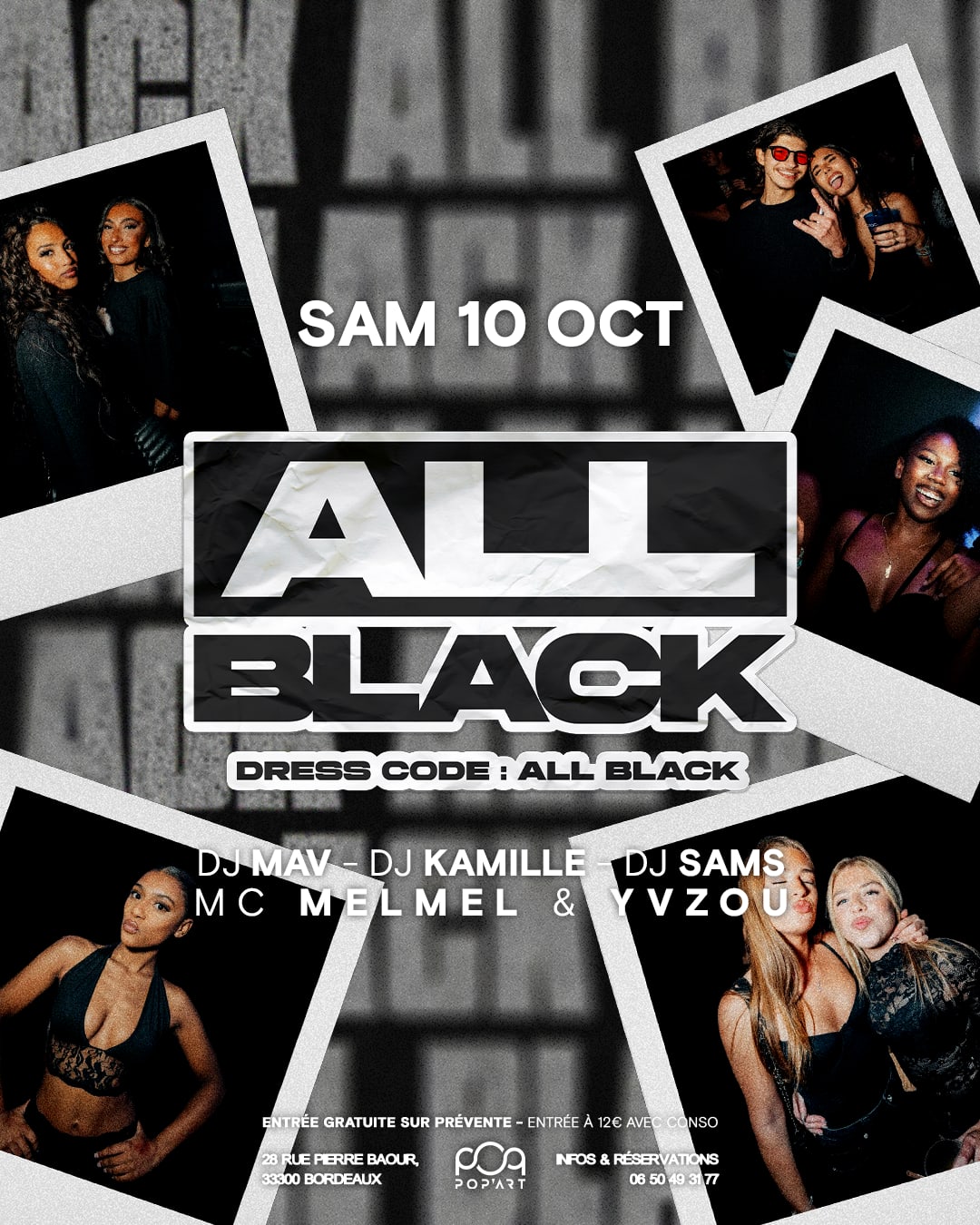 All Black Édition By Pop’Art