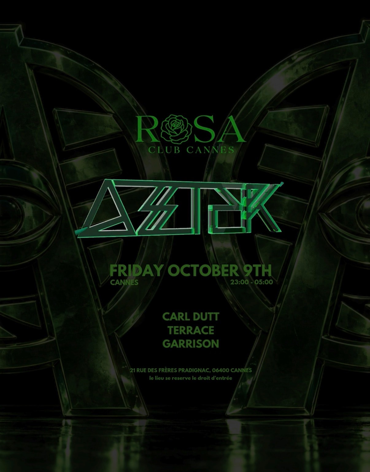 Aztek « First Edition » - 09.10 - Rosa Club Cannes.