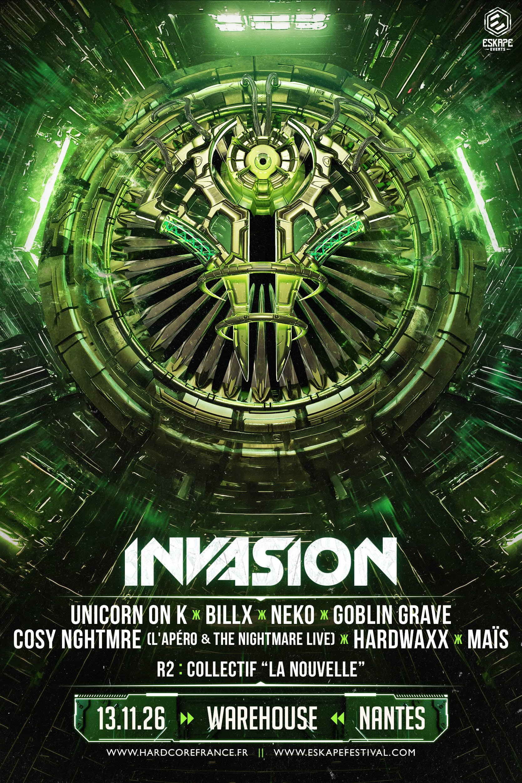 Hardcore France & Eskape PréS. Invasion