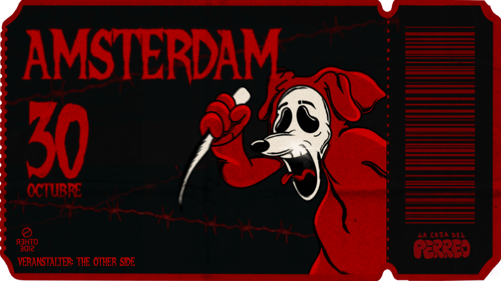 La Casa Del Perreo Halloween I The Other Side I Amsterdam