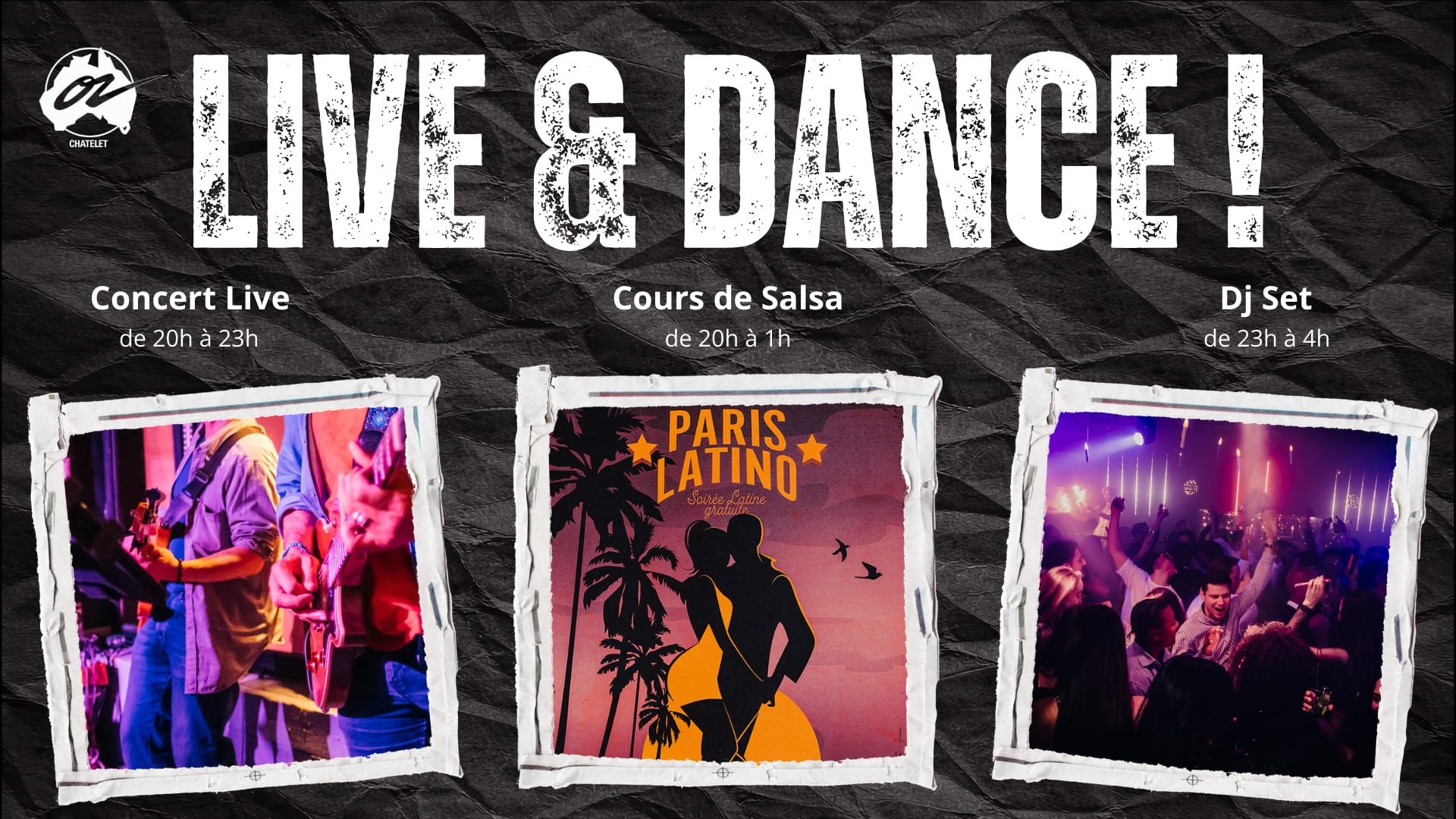 Thursday Live & Dance ! 15/10
