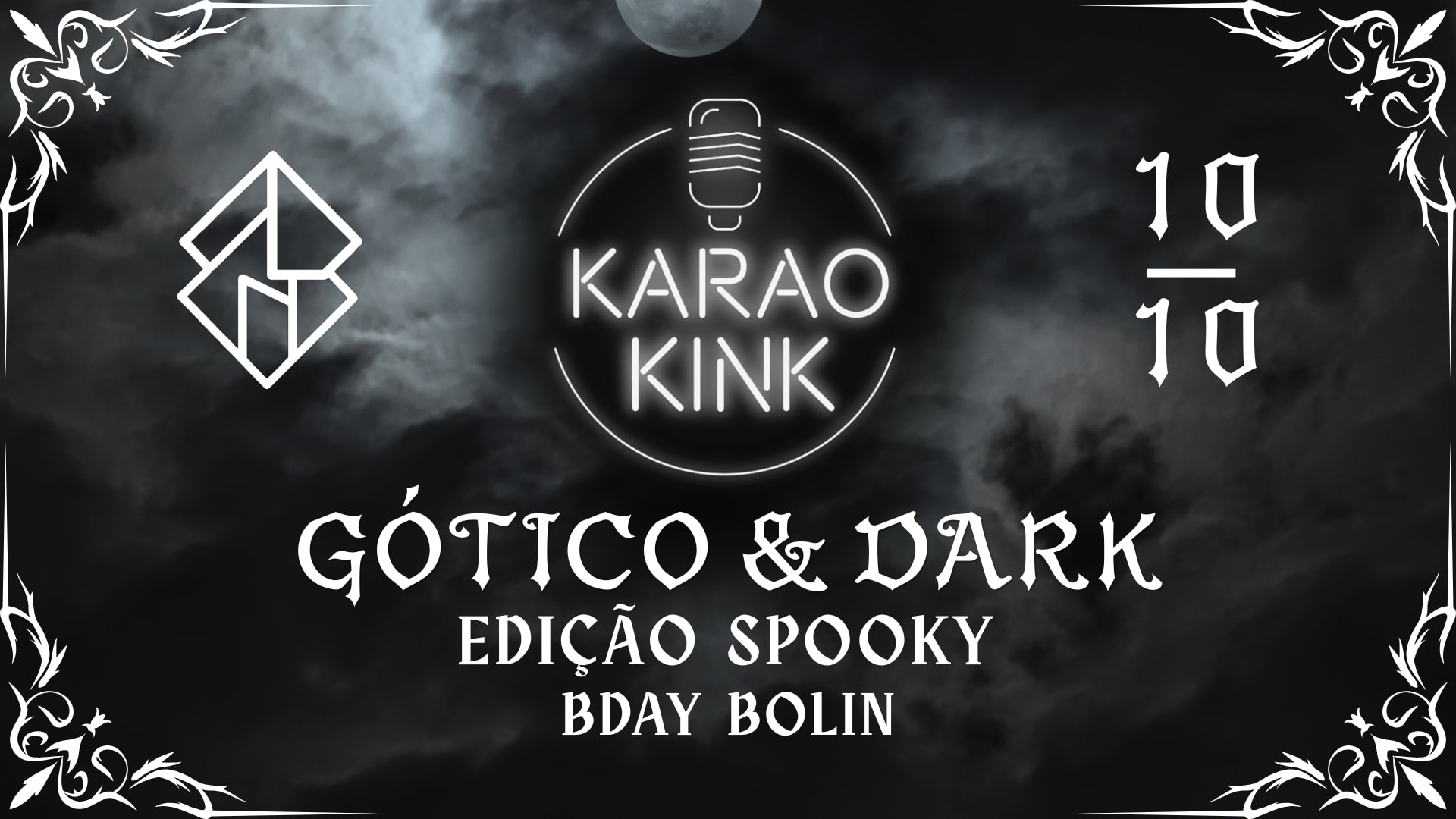 10/10 - Karaokink: Gótico & Dark - Edição Spooky