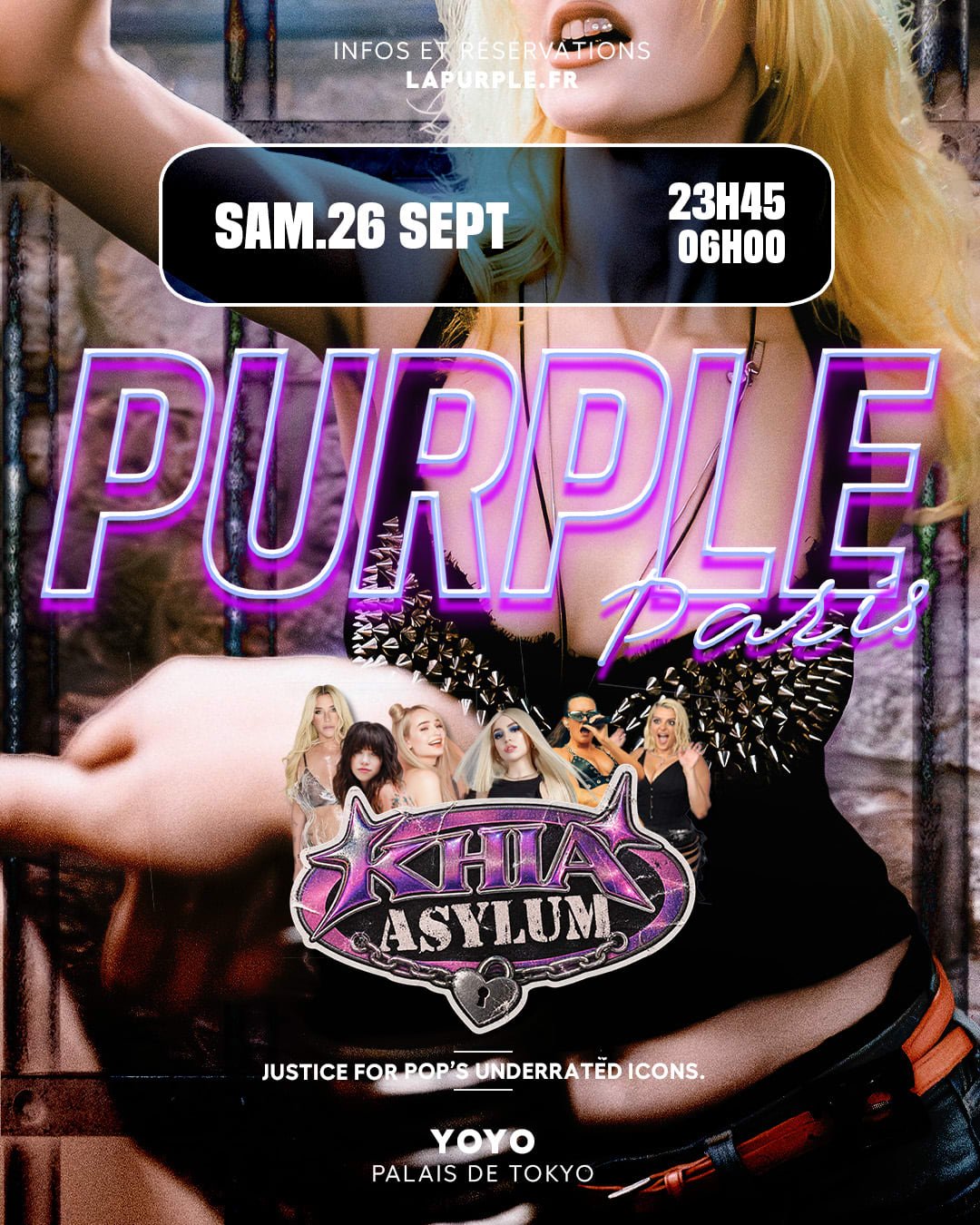 La Purple Paris : Khia Asylum Édition