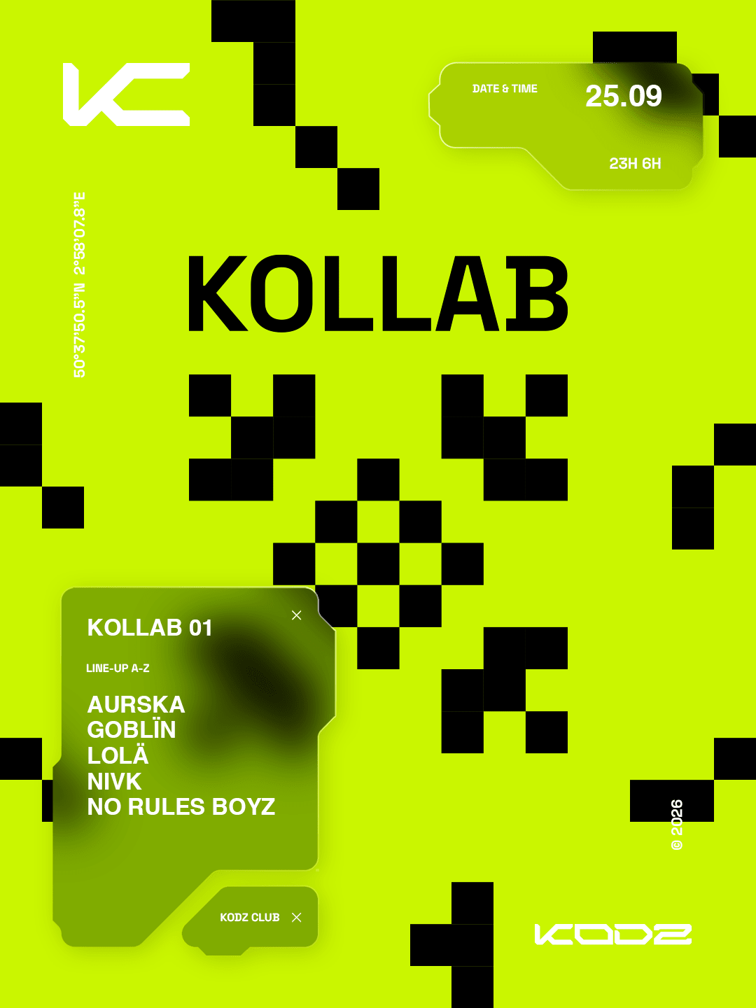Kodz Presents Kollab : Nivk, Lolä, Aurska, Goblïn...