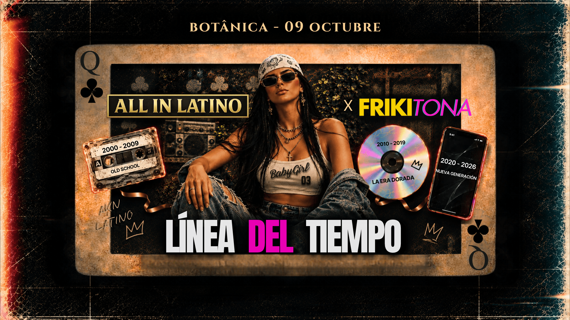 All In Latino & Frikitona - Linea Del Tiempo