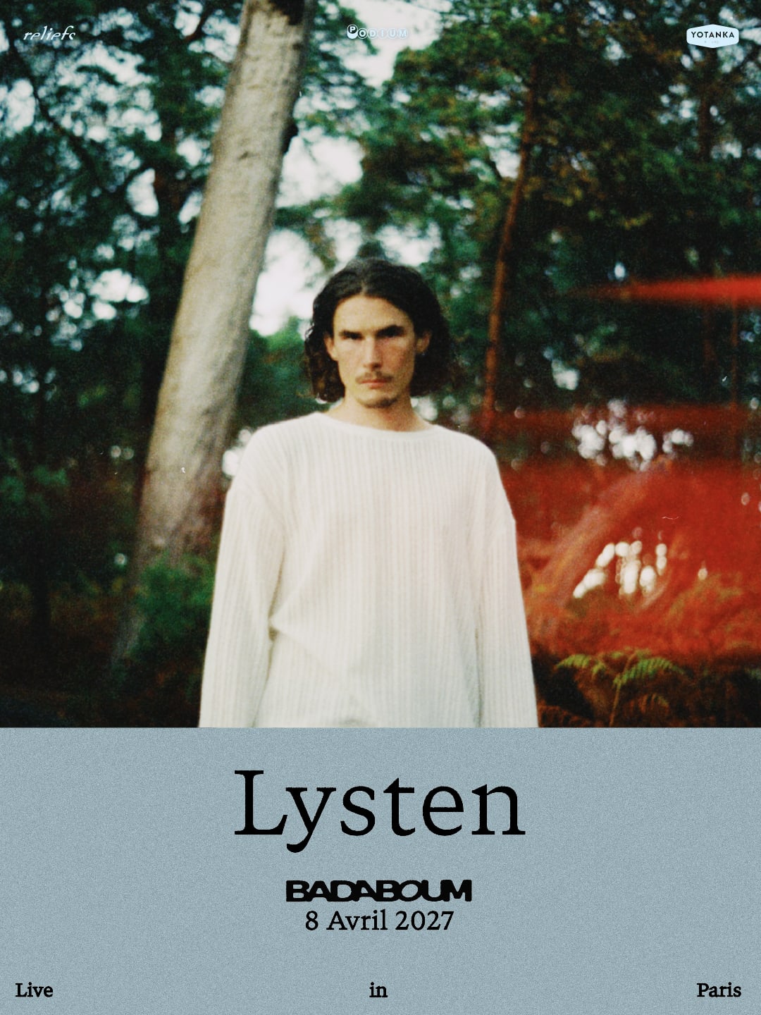 Lysten @ Badaboum, Paris • 08 Avril 2027