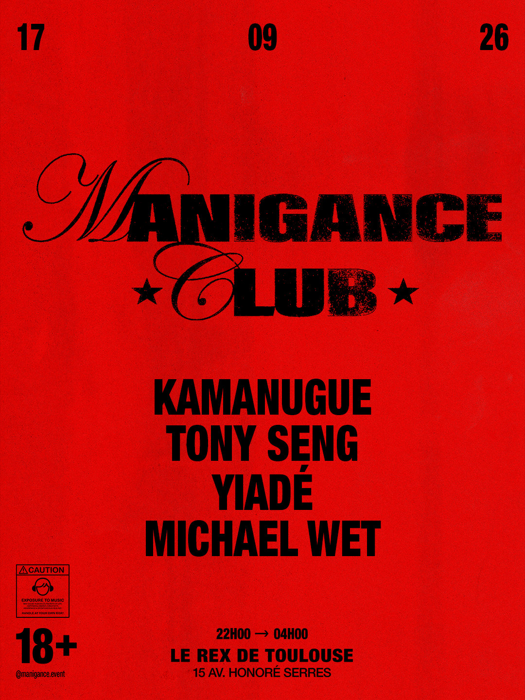 Manigance Club #11