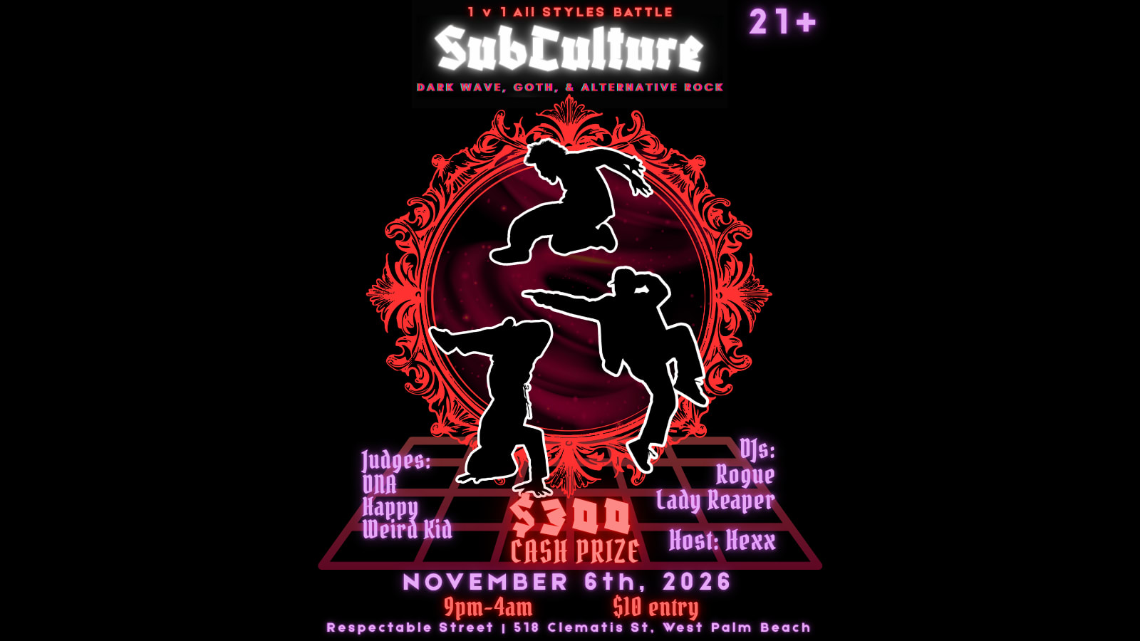 Subculture 1v1 Dance Battle At Respectables