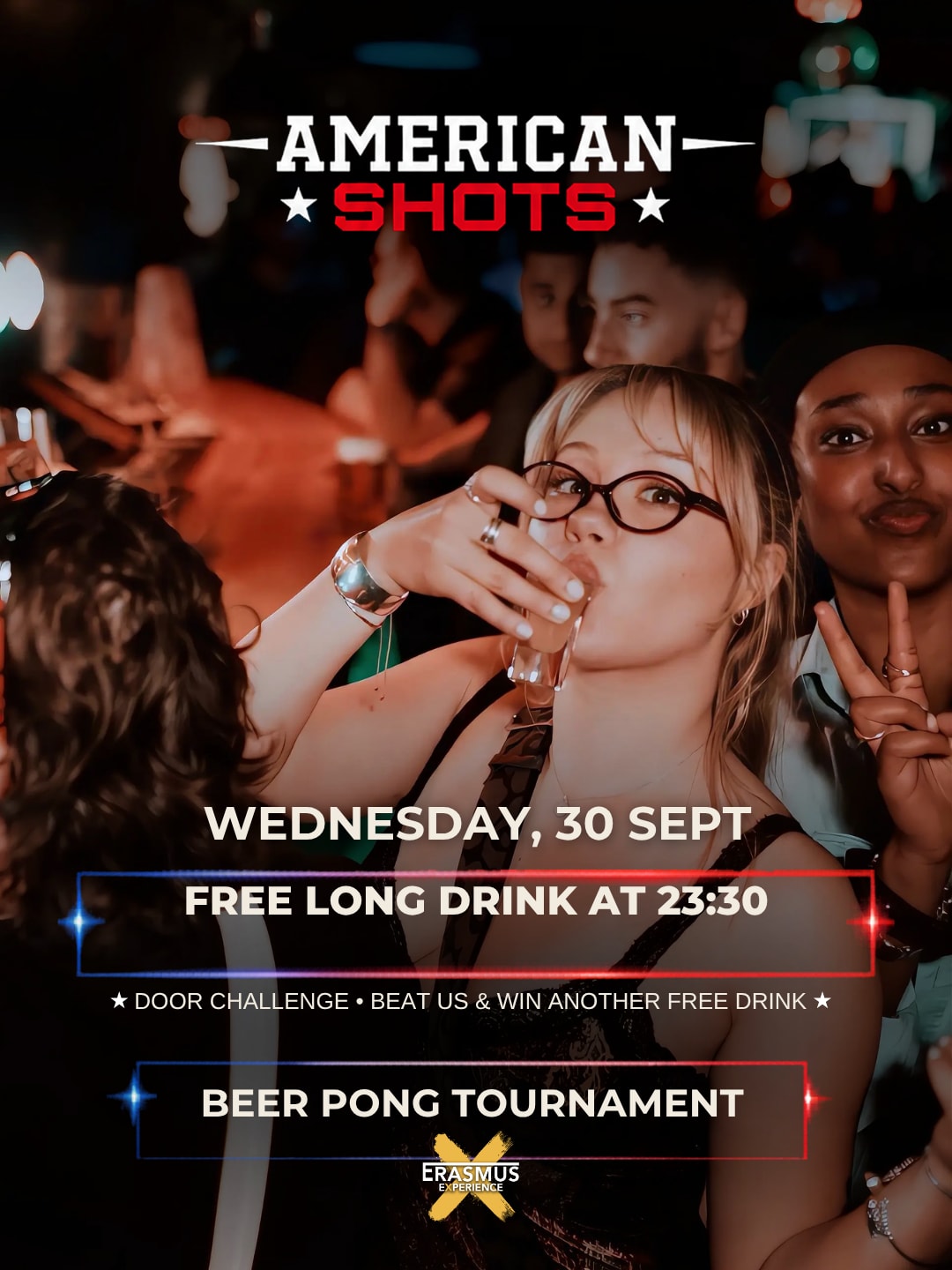 Erasmus Shots: American Party