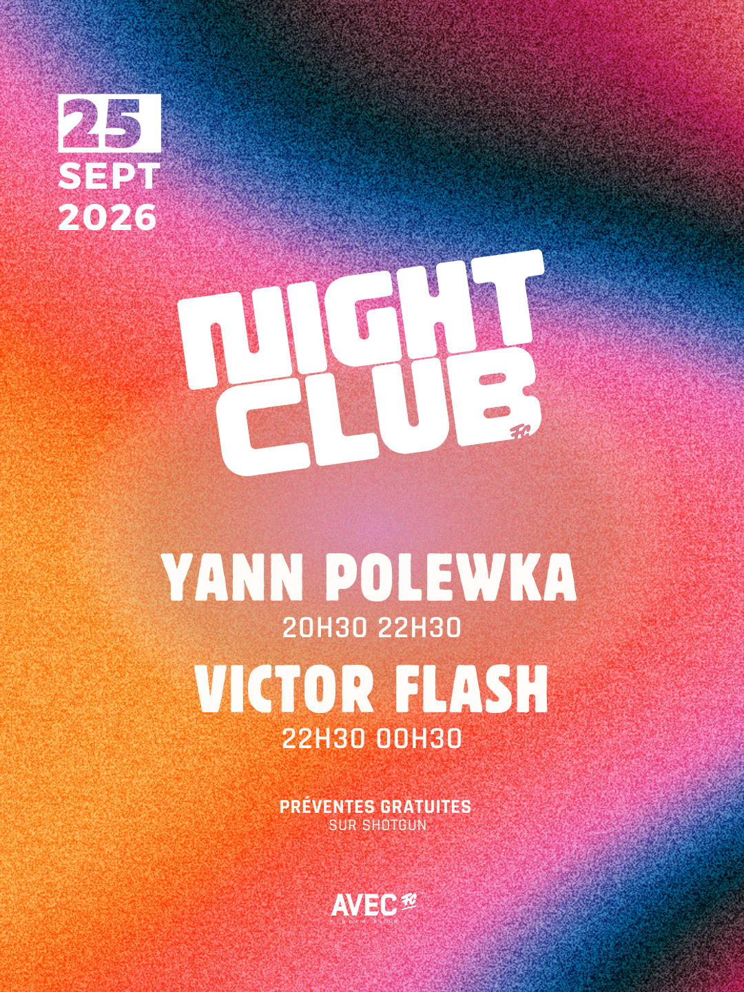 Night Club 8ans Avec | Yann Polewka · Victor Flash [Gratuit]