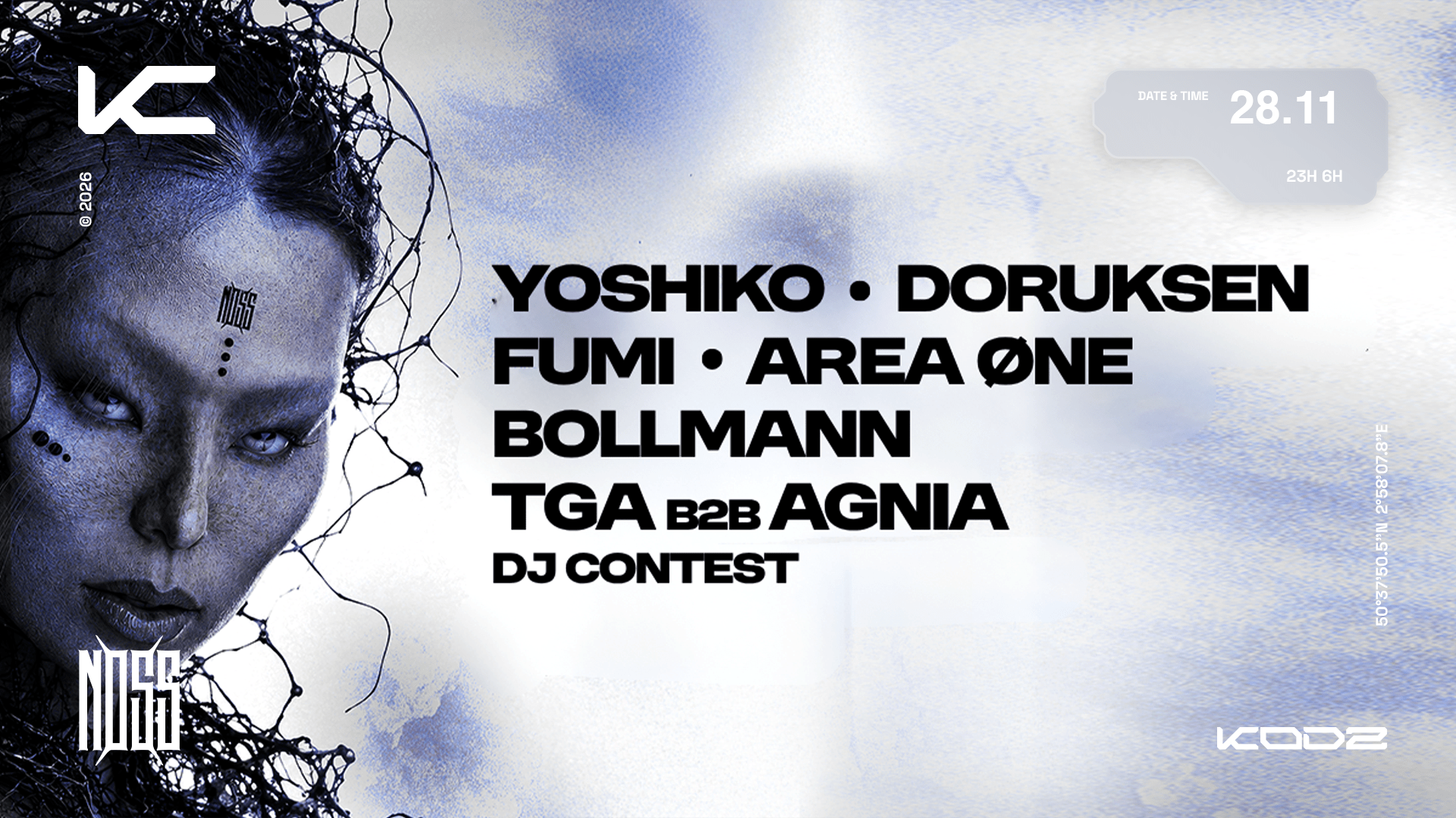 Kodz X Noss Present :  Yoshiko, Doruksen, Area One, Fumi...