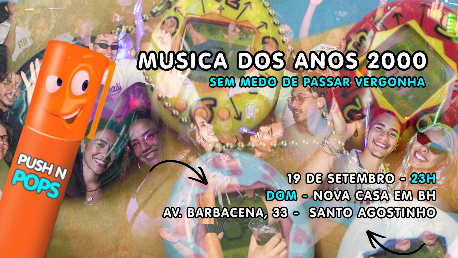 Push N Pops - A Festa Dos Anos 2000