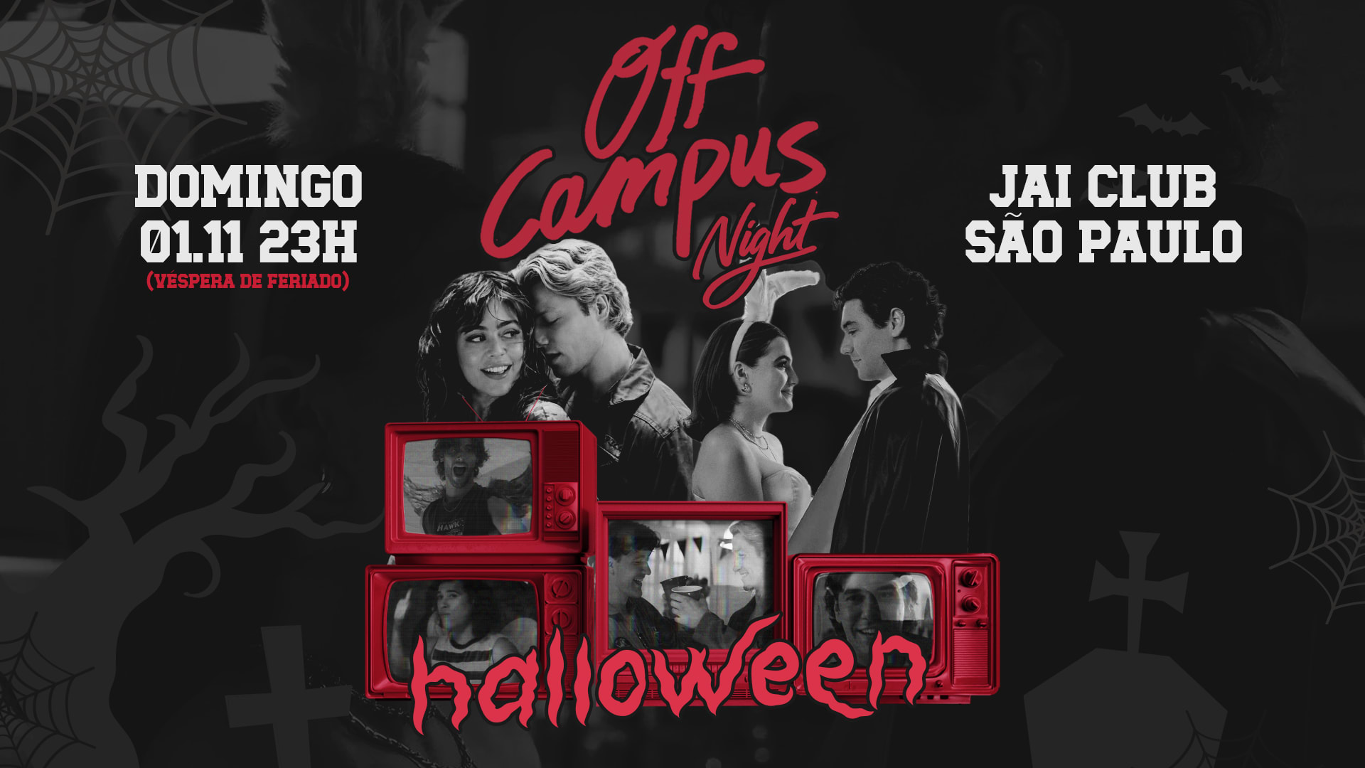 Off Campus Night Halloween Em São Paulo