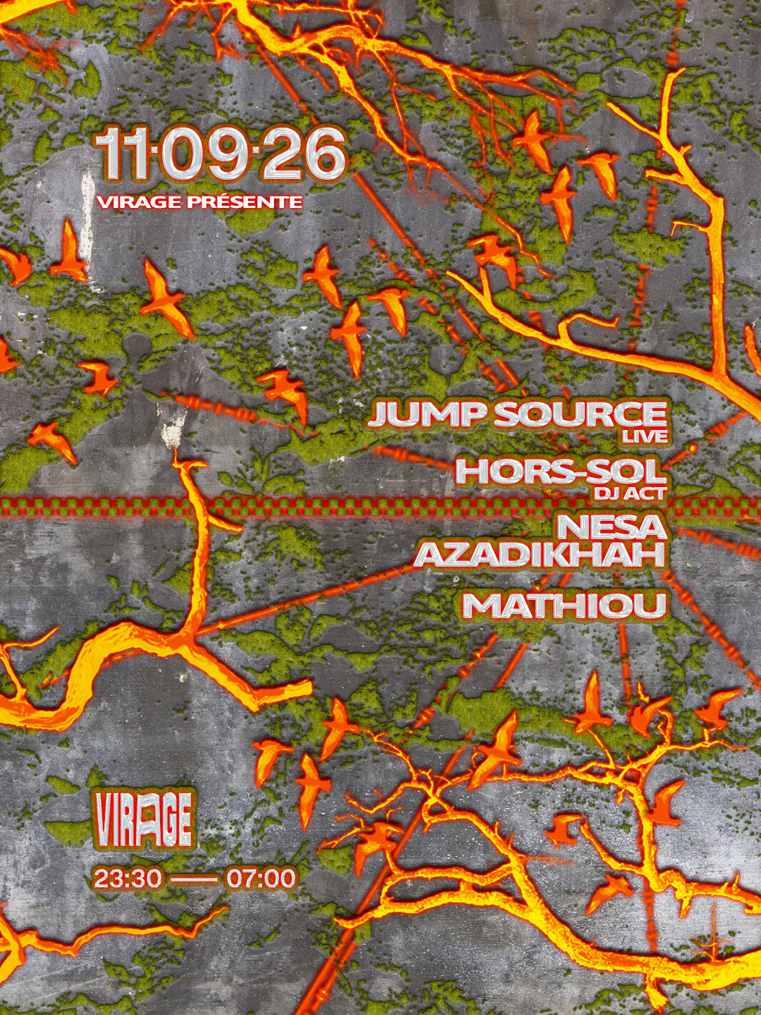 Virage Présente : Jump Source (Live), Hors-Sol Dj Act & More