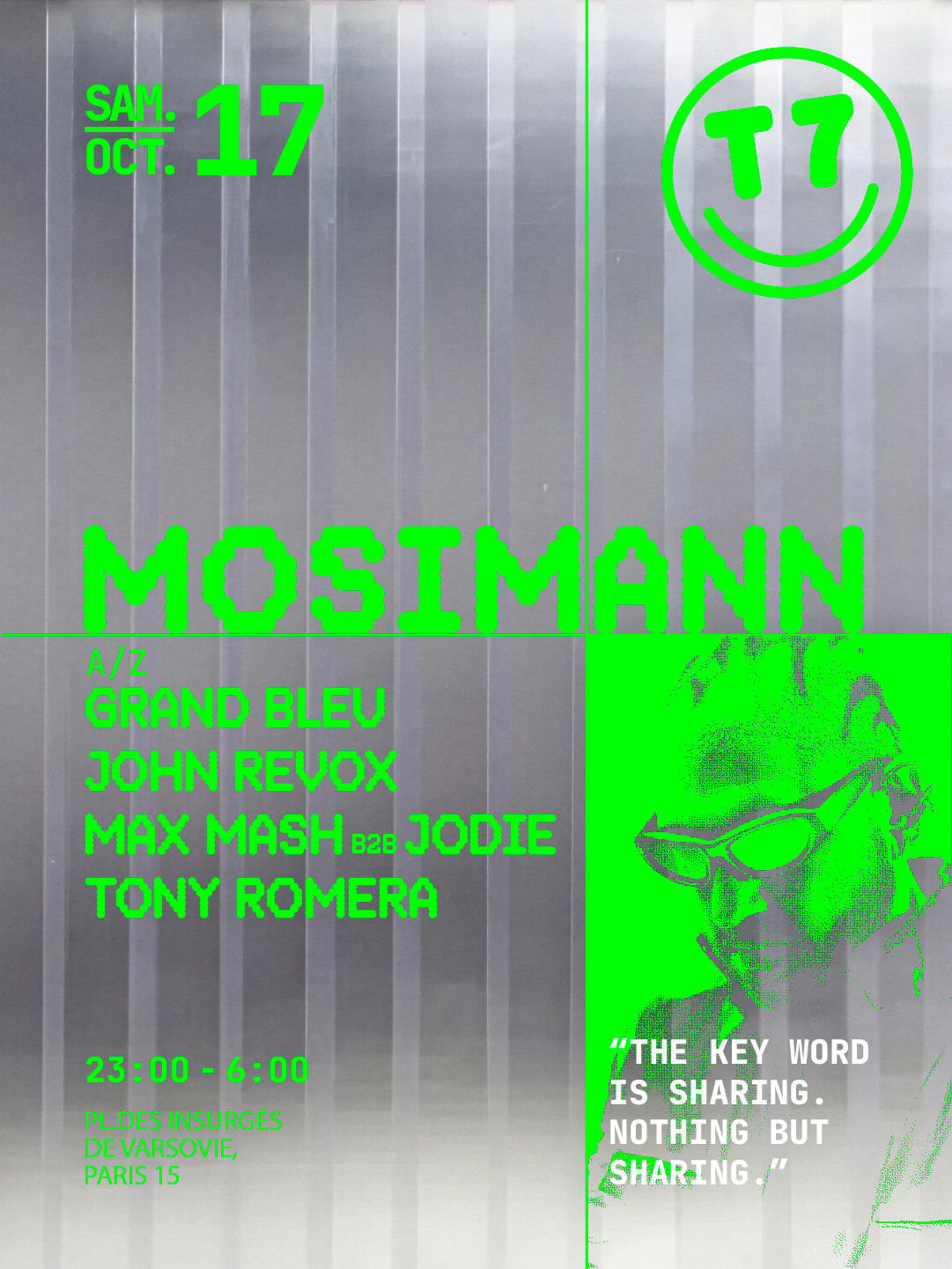 T7 : Mosimann Presents Dream Night