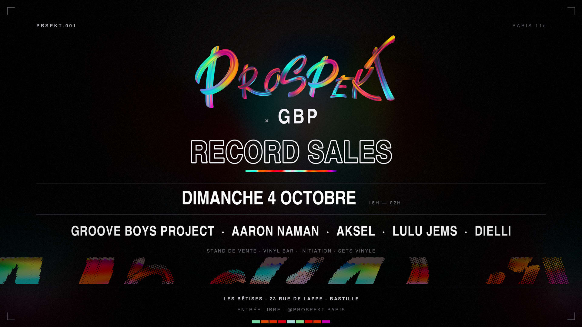 Record Sales — Prospekt × Groove Boys Project