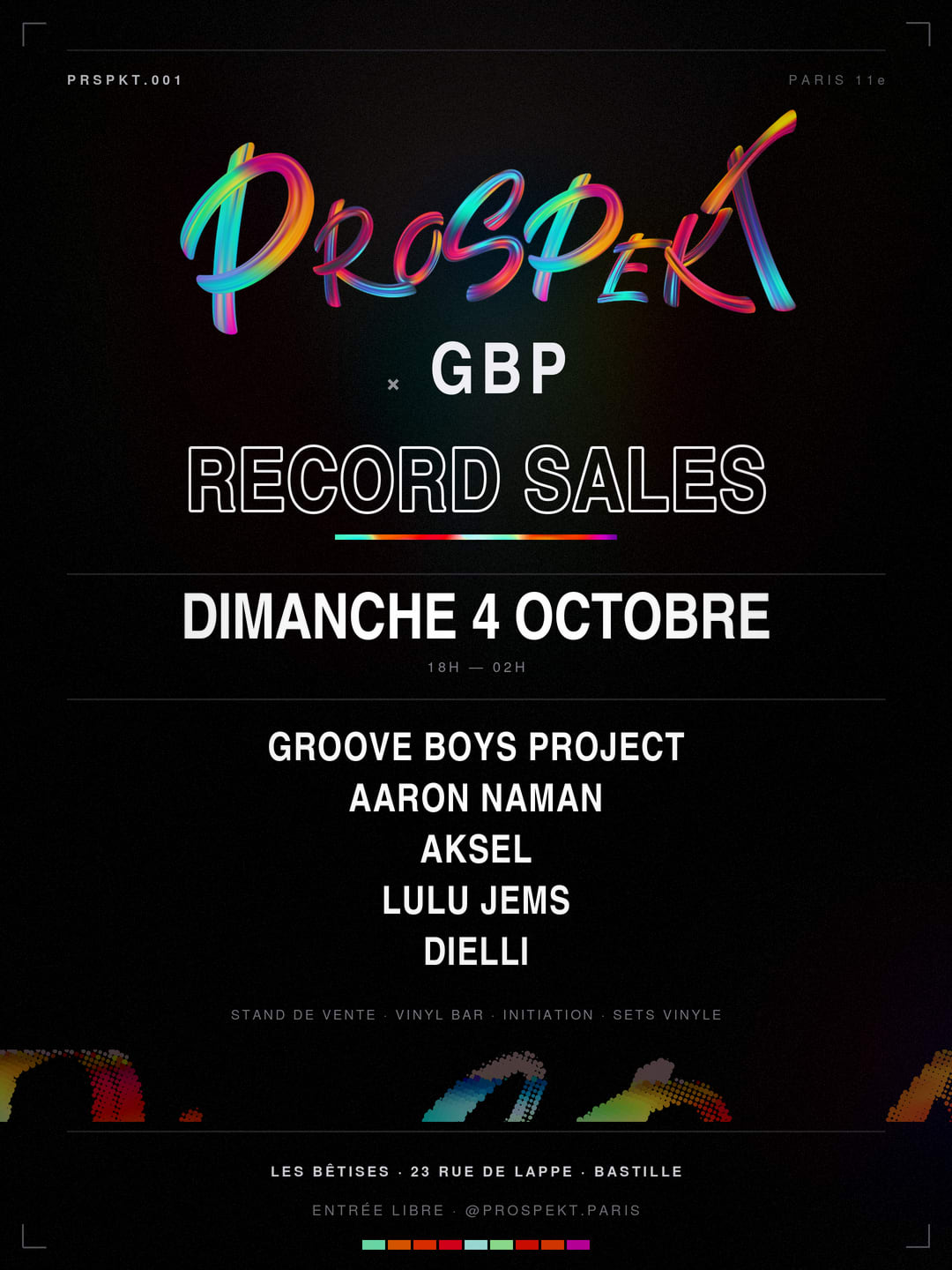Record Sales — Prospekt × Groove Boys Project